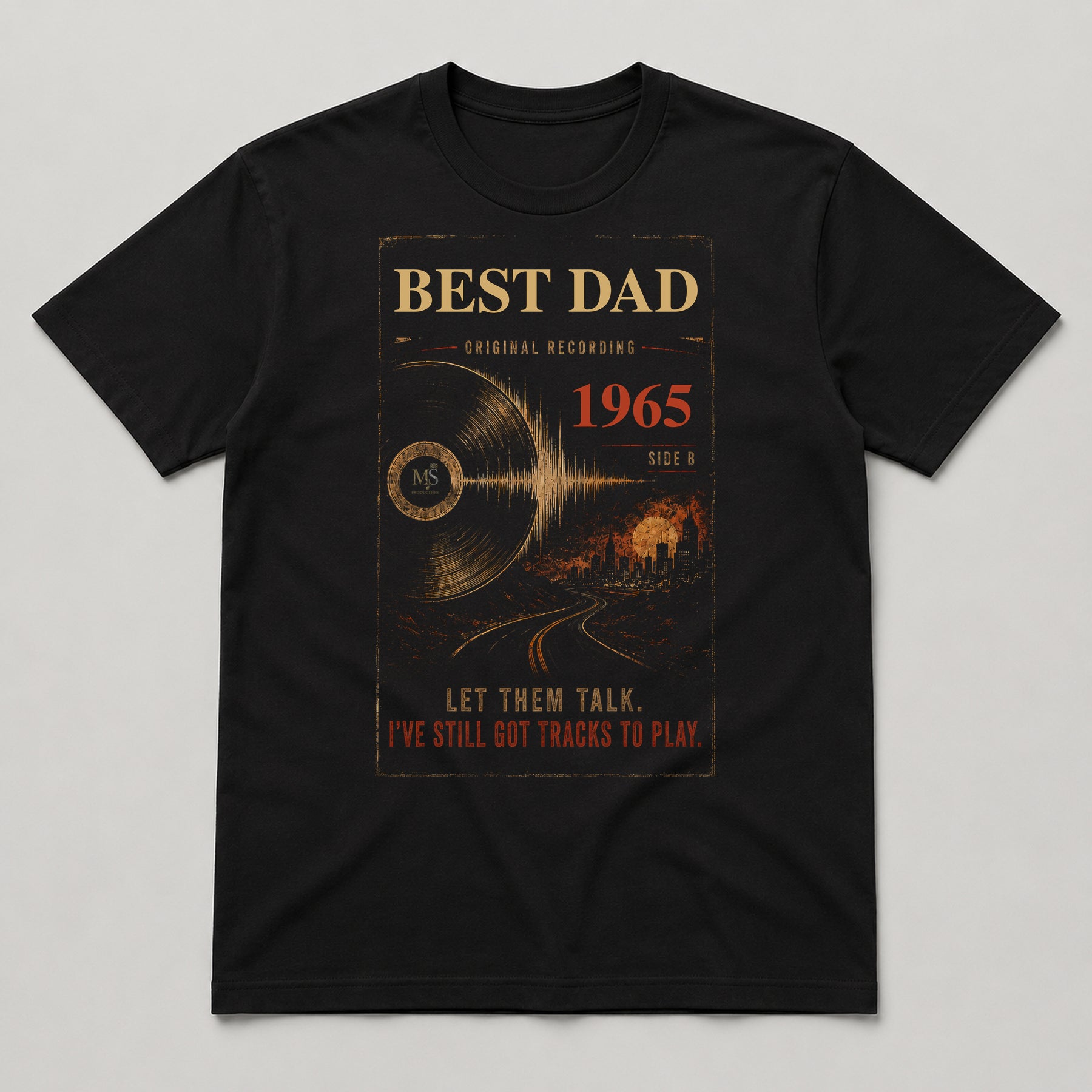 Rock Edition - Personalisiertes T-Shirt mit Wunschtext & Jahr
